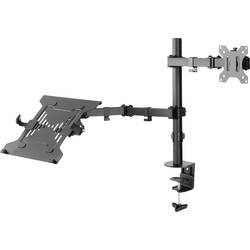 SpeaKa Professional SP-MM-302 2násobný rameno na monitory 33,0 cm (13) - 81,3 cm (32) naklápěcí + nakláněcí, nastavitelná výška, otočný