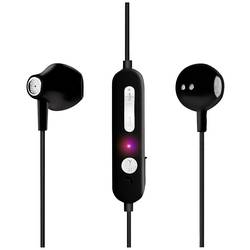 LogiLink BT0056 sportovní špuntová sluchátka Bluetooth® stereo černá