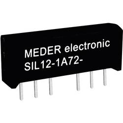 StandexMeder Electronics SIL12-1A72-71L relé s jazýčkovým kontaktem 1 spínací kontakt 12 V/DC 1 A 15 W SIL-4