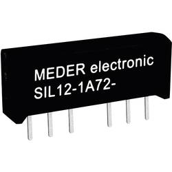 StandexMeder Electronics SIL12-1A72-71D relé s jazýčkovým kontaktem 1 spínací kontakt 12 V/DC 0.5 A 10 W SIL-4