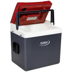 ZORN Cooler Z 26 LNE PX chladicí box a topný box Energetická třída (EEK2021): E (A - G) termoelektrický (peltierův článek) 230 V, 12 V bíločervená, šedá 25 l
