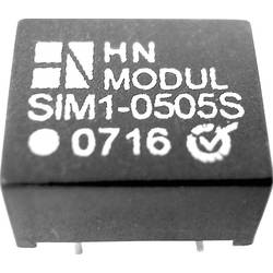 HN Power SIM1-0505S-DIL8 DC/DC měnič napětí do DPS 5 V/DC 5 V/DC 200 mA 1 W Počet výstupů: 1 x Obsah 1 ks