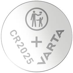 Varta knoflíkový článek CR 2025 3 V 2 ks 157 mAh lithiová LITHIUM Coin CR2025 Bli 2