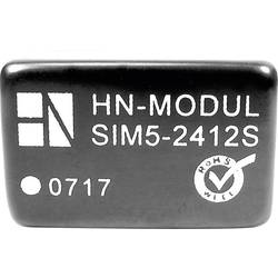 HN Power SIM5-0512S DC/DC měnič napětí do DPS 5 V/DC 12 V/DC 250 mA 3 W Počet výstupů: 1 x Obsah 1 ks