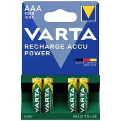 Varta RECH.AC.Power AAA1000mAh BLI4 akumulátor AAA Ni-MH 1000 mAh 1.2 V 4 ks