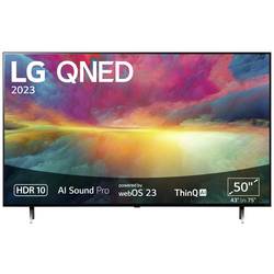 LG Electronics 50QNED756RA.AEUD QLED TV 127 cm 50 palec Energetická třída (EEK2021) E (A - G) CI+, DVB-C, DVB-S2, DVB-T2, Nano Cell, Smart TV, UHD, WLAN černá