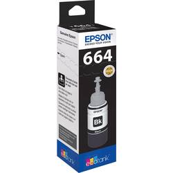Epson Ink refill T6641, 664 originál černá C13T66414010