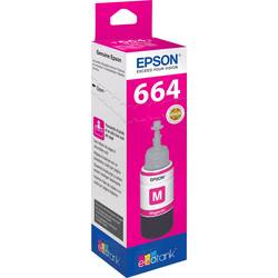 Epson Ink refill T6643, 664 originál purppurová C13T66434010