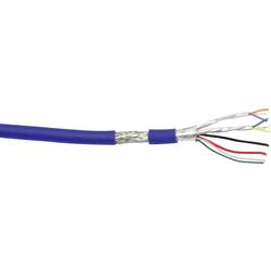 U3Z500 kabel USB 8 x 0.08 mm² modrá metrové zboží