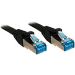 LINDY 47175 RJ45 síťové kabely, propojovací kabely CAT 6A S/FTP 0.30 m černá 1 ks