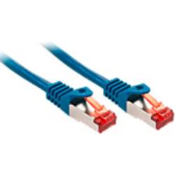 LINDY 47355 RJ45 síťové kabely, propojovací kabely CAT 6 S/FTP 3.00 m modrá 1 ks
