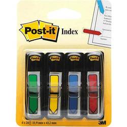 Post-it samolepící záložka 7000144924 červená, žlutá, zelená, modrá