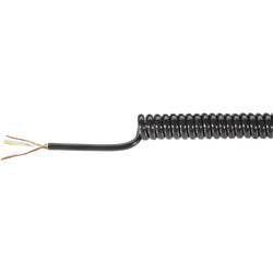 Baude 71437U spirálový kabel 200 mm / 800 mm 7 x 0.14 mm² černá 1 ks