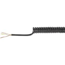 Baude 71436U spirálový kabel 100 mm / 400 mm 7 x 0.14 mm² černá 1 ks