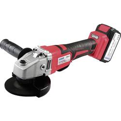 Kunzer 7AWS125 Akumulátorová úhlová bruska 125 mm, akumulátor, kufřík, vč. nabíječky, 18 V, 4000 mAh