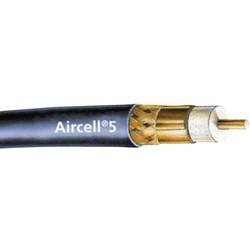 SSB Electronic 6055 koaxiální kabel vnější Ø: 5 mm AIRCELL 5 50 Ω 85 dB černá metrové zboží
