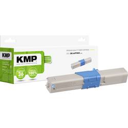 KMP toner náhradní OKI 44973535 kompatibilní azurová 1500 Seiten O-T37