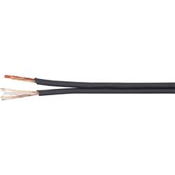 BKL Electronic 1106001/50 audio kabel 2 x 0.14 mm² černá 50 m