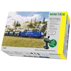 MiniTrix 11158 Digitální startovací balíček N „nákladní vlak“ s konstrukční řadou 120 WRS