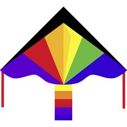 Ecoline jednošňůrový drak Simple Flyer Rainbow Rozpětí 1200 mm Vhodnost pro sílu větru 2 - 5 bft