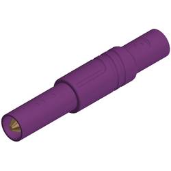 Hirschmann Test & Measurement LAS S G bezpečnostní lamelová zástrčka zástrčka, rovná Ø pin: 4 mm fialová 1 ks