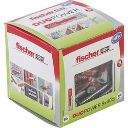 Fischer 535460 DUOPOWER 8x40 S LD 2komponentní hmoždinka 40 mm 8 mm 50 ks