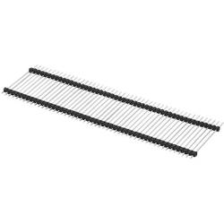 W & P Products pinová lišta (standardní) Počet řádků: 1 Počet kontaktů v řadě: 20 949-21-020-00 1 ks