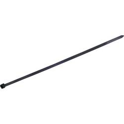 TRU COMPONENTS 1578044, stahovací pásky, 5.50 mm, 500 mm, černá, žárově stabilizované , 100 ks