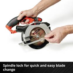 Einhell TE-CS 18/150 Li - Solo aku ruční kotoučová pila Hloubka řezu max. (90°) 48 mm bez akumulátoru, vč. příslušenství 18 V
