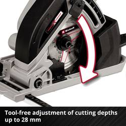 Einhell Power X-Change TE-CS 18/89 Li - Solo ruční kotoučová minipila bez akumulátoru, vč. rozbrušovacího kotouče 18 V