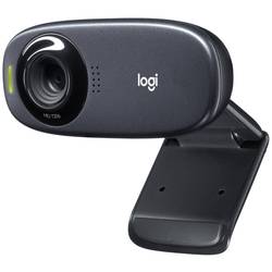 Logitech C310 HD webkamera, 1280 x 720 Pixel, stojánek, upínací uchycení