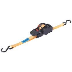 TOOLCRAFT TO-8689776 samonavíjecí upínací popruh Přivazovací únosnost napřímo (LC)=100 daN (d x š) 2 m x 18 mm upínací zámek EN 12195-2