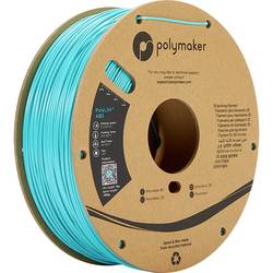 Polymaker PE01010 PolyLite vlákno pro 3D tiskárny ABS plast Bez zápachu 1.75 mm 1000 g tyrkysová 1 ks