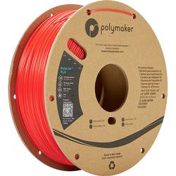 Polymaker PA02019 PolyLite vlákno pro 3D tiskárny PLA plast 2.85 mm 1000 g červená 1 ks