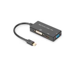 Digitus AV konvertor AK-340419-002-S [Mini-DisplayPort - HDMI, DVI, VGA] 3840 x 2160 Pixel