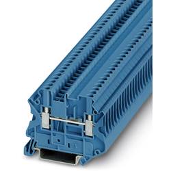 Phoenix Contact UT 2,5-MTD BU 3064108 průchodková svorka Pólů: 2 0.14 mm² 4 mm² modrá 50 ks
