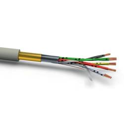 VOKA Kabelwerk 16407900 telekomunikační kabel J-H(St)H 4 x 2 x 0.60 mm² šedá (RAL 7035) 500 m
