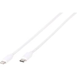 Vivanco USB kabel USB 2.0 USB-C ® zástrčka, Apple Lightning konektor 1.00 m bílá 45281