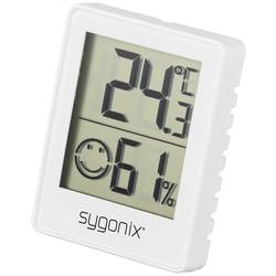 Sygonix teploměr a vlhkoměr bílá