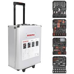 WorkPro WP1050 WorkPro WP1050 Sada nářadí WORKPRO v hliníkovém kufříku 1050dílná (d x š x v) 37 x 20 x 51 cm 1050dílná (d x š x v) 37 x 20 x 51 cm