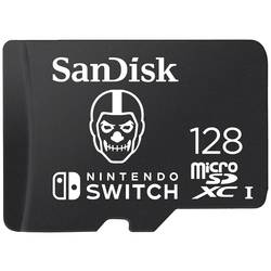 SanDisk microSDXC Extr 128GB (U3/UHS-I/CL.10/R100/W60) Fortnite, Skull Trooper paměťová karta microSDXC 128 GB UHS-I