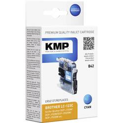 KMP Ink náhradní Brother LC-123C kompatibilní azurová B42 1525,0003