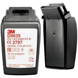 3M Částicový filtr Secure Click™ D9035 v plastovém krytu, P3 R D9035 2 ks
