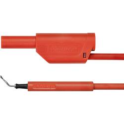 Schützinger AL 8321 / ZPK / 1 / 100 / RT adaptérový kabel zástrčka 4 mm zkušební hroty červená 1 ks
