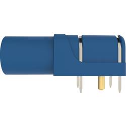 Schützinger SWEB 8094 Au / BL úhlová bezpečnostní zásuvka 4 mm modrá 1 ks Piece