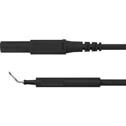 Schützinger AL 8322 / ZPK / 1 / 100 / SW adaptérový kabel [zástrčka 4 mm - zkušební hroty] černá, 1 ks