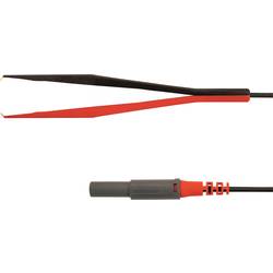 Schützinger KML 7848 Au / PZ / 150 / RT měřicí kabel zástrčka 4 mm Kelvinova svorka červená 1 ks