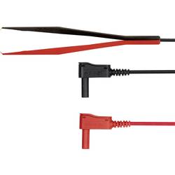 Schützinger KWML 8452 / PZ / 0.75 / 100 měřicí kabel [zástrčka 4 mm - zkušební hroty] černá/červená, 1 ks