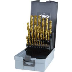 RUKO 250215TRO DIN 338 Typ N HSS-G sada spirálových vrtáků 25dílná 1 mm, 1.5 mm, 2 mm, 2.5 mm, 3 mm, 3.5 mm, 4 mm, 4.5 mm, 5 mm, 5.5 mm, 6 mm, 6.5 mm, 7 mm,