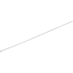 TRU COMPONENTS 1577997, stahovací pásky, 3.60 mm, 450 mm, bílá, žárově stabilizované , 100 ks